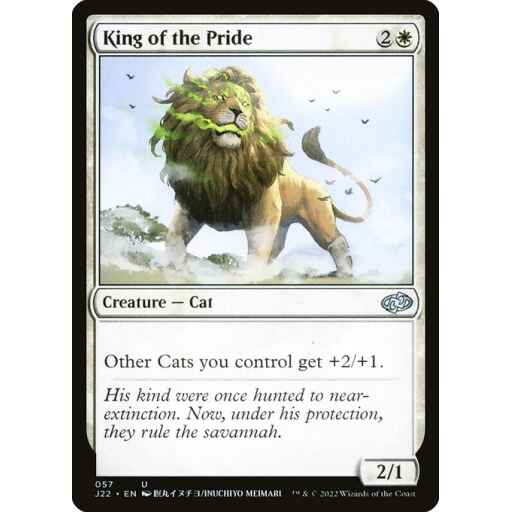 Jumpstart 2022 - 57 - King of the Pride - Uncommon - W - Non-foil