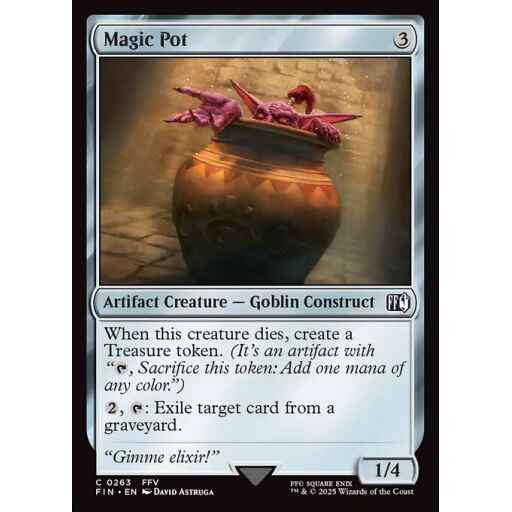 Final Fantasy - 263 - Magic Pot - Common - C - Non-foil