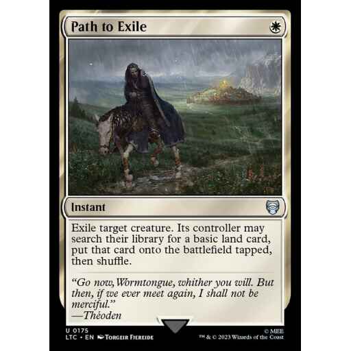 Tales of Middle-earth Commander - 175 - Path to Exile - Uncommon - W - Non-foil