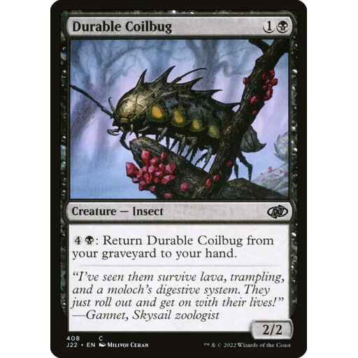 Jumpstart 2022 - 408 - Durable Coilbug - Common - B - Non-foil