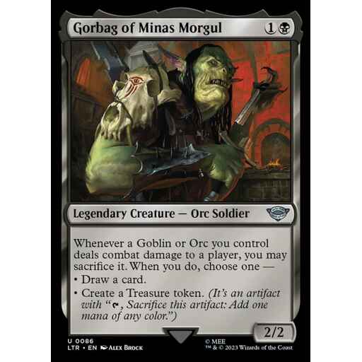 The Lord of the Rings: Tales of Middle-earth - 86 - Gorbag of Minas Morgul - Uncommon - B - Non-foil