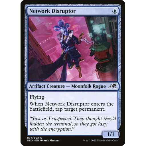 Kamigawa: Neon Dynasty - 71 - Network Disruptor - Common - U - Non-foil