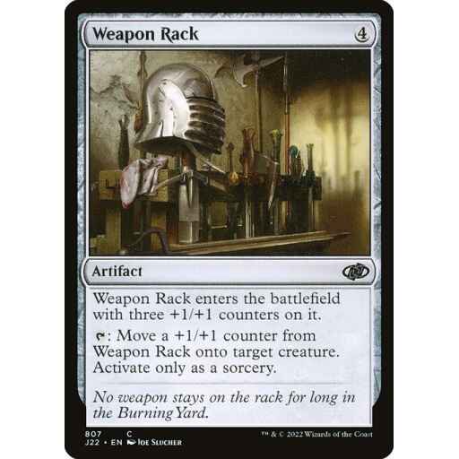 Jumpstart 2022 - 807 - Weapon Rack - Common - C - Non-foil
