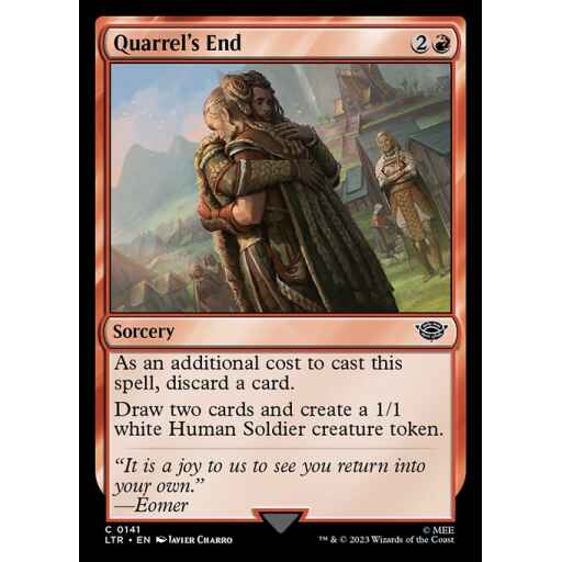 The Lord of the Rings: Tales of Middle-earth - 141 - Quarrel's End - Common - R - Non-foil