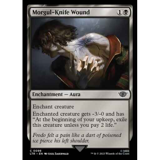 The Lord of the Rings: Tales of Middle-earth - 98 - Morgul-Knife Wound - Common - B - Non-foil