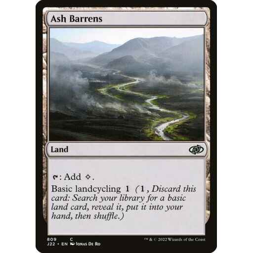 Jumpstart 2022 - 809 - Ash Barrens - Common - C - Non-foil