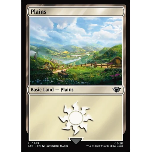 The Lord of the Rings: Tales of Middle-earth - 263 - Plains - Common - C - Non-foil