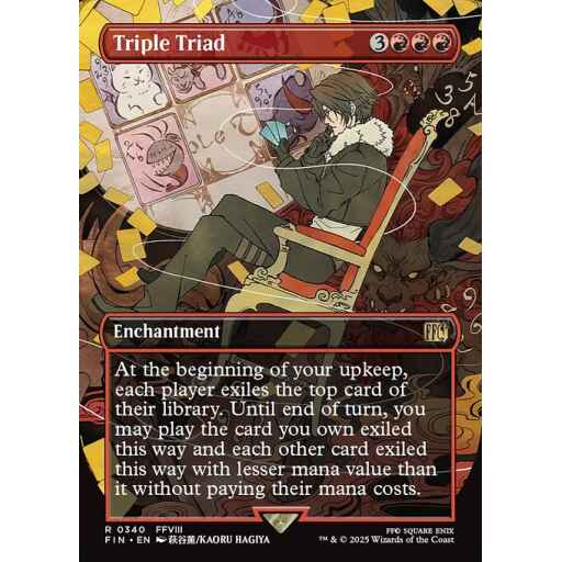 Final Fantasy - 340 - Triple Triad - Rare - R - Foil