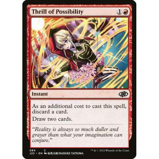 Jumpstart 2022 - 84 - Thrill of Possibility - Common - R - Non-foil