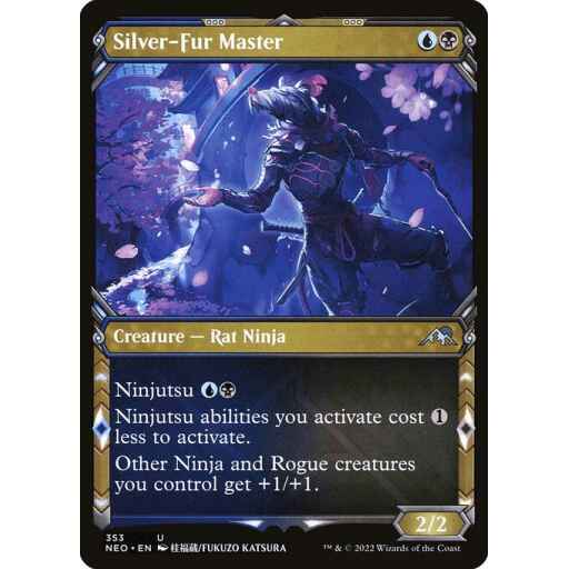 Kamigawa: Neon Dynasty - 353 - Silver-Fur Master - Uncommon - UB - Non-foil