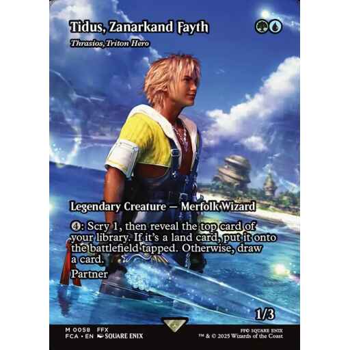 Final Fantasy: Through the Ages - 58 - Thrasios, Triton Hero - Mythic - UG - Non-foil