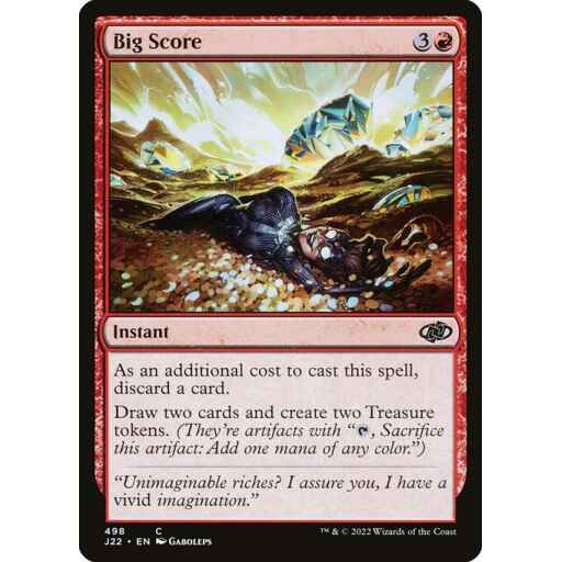 Jumpstart 2022 - 498 - Big Score - Common - R - Non-foil