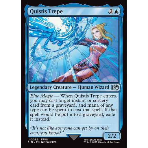 Final Fantasy - 66 - Quistis Trepe - Uncommon - U - Non-foil