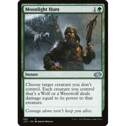 Jumpstart 2022 - 692 - Moonlight Hunt - Uncommon - G - Non-foil