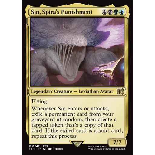 Final Fantasy - 242 - Sin, Spira's Punishment - Rare - Multi - Non-foil