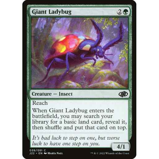 Jumpstart 2022 - 39 - Giant Ladybug - Common - G - Non-foil