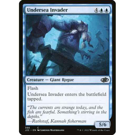 Jumpstart 2022 - 366 - Undersea Invader - Common - U - Non-foil