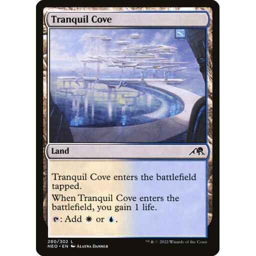 Kamigawa: Neon Dynasty - 280 - Tranquil Cove - Common - C - Non-foil