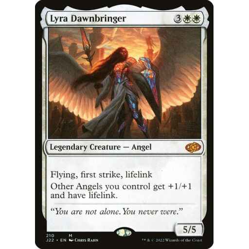 Jumpstart 2022 - 210 - Lyra Dawnbringer - Mythic - W - Non-foil