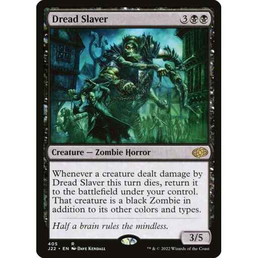 Jumpstart 2022 - 405 - Dread Slaver - Rare - B - Non-foil