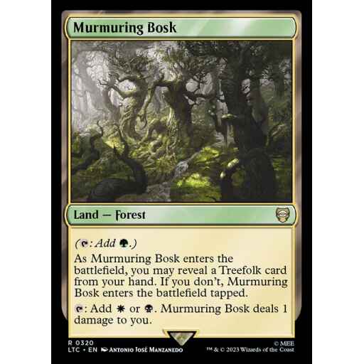 Tales of Middle-earth Commander - 320 - Murmuring Bosk - Rare - C - Non-foil