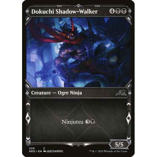 Kamigawa: Neon Dynasty - 339 - Dokuchi Shadow-Walker - Common - B - Non-foil