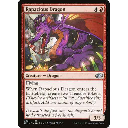 Jumpstart 2022 - 80 - Rapacious Dragon - Uncommon - R - Non-foil
