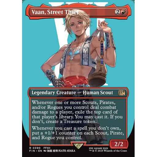 Final Fantasy - 390 - Vaan, Street Thief - Rare - R - Non-foil