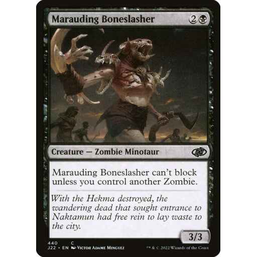 Jumpstart 2022 - 440 - Marauding Boneslasher - Common - B - Non-foil