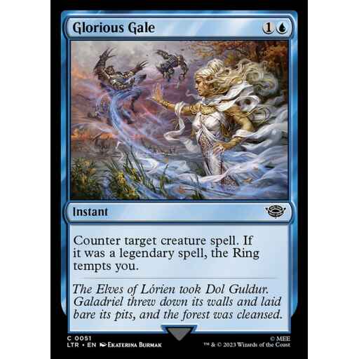 The Lord of the Rings: Tales of Middle-earth - 51 - Glorious Gale - Common - U - Non-foil
