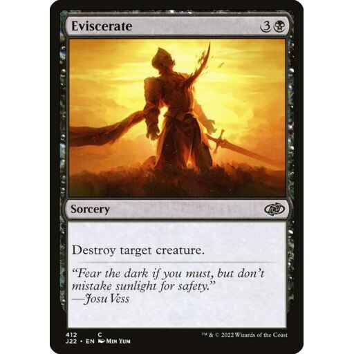 Jumpstart 2022 - 412 - Eviscerate - Common - B - Non-foil