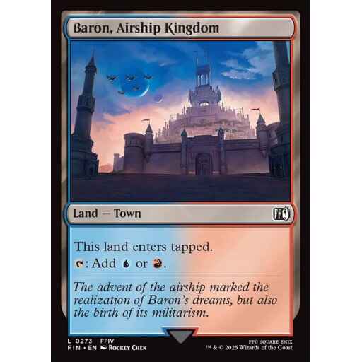 Final Fantasy - 273 - Baron, Airship Kingdom - Common - C - Foil