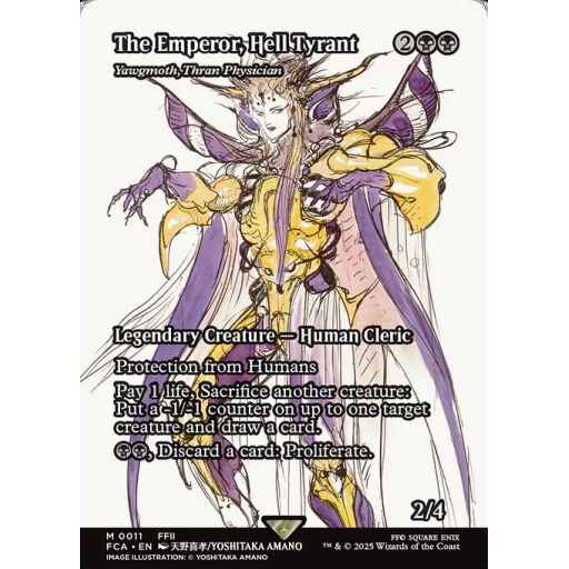 Final Fantasy: Through the Ages - 11 - Yawgmoth, Thran Physician - Mythic - B - Non-foil