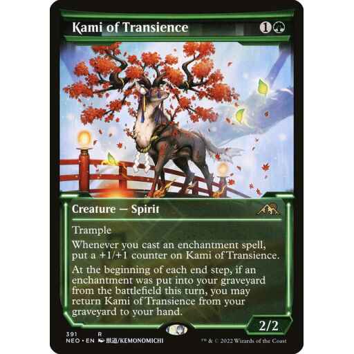 Kamigawa: Neon Dynasty - 391 - Kami of Transience - Rare - G - Non-foil