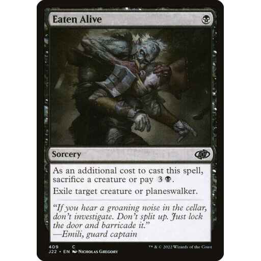Jumpstart 2022 - 409 - Eaten Alive - Common - B - Non-foil