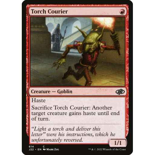 Jumpstart 2022 - 614 - Torch Courier - Common - R - Non-foil