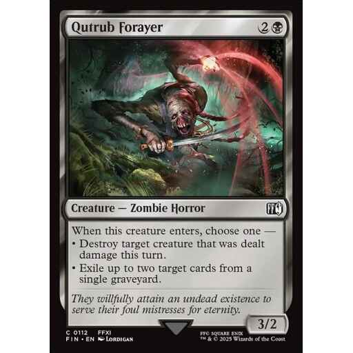 Final Fantasy - 112 - Qutrub Forayer - Common - B - Foil