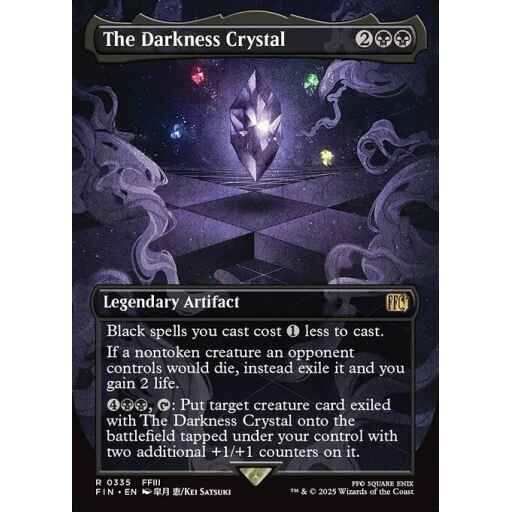 Final Fantasy - 335 - The Darkness Crystal - Rare - B - Non-foil