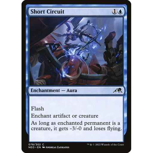 Kamigawa: Neon Dynasty - 78 - Short Circuit - Common - U - Foil