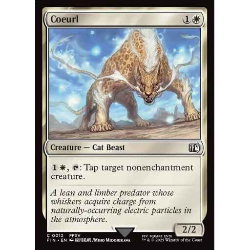 Final Fantasy - 12 - Coeurl - Common - W - Non-foil