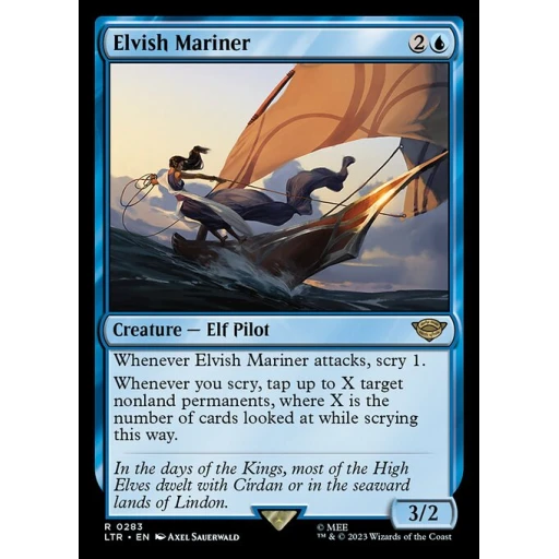 The Lord of the Rings: Tales of Middle-earth - 283 - Elvish Mariner - Rare - U - Non-foil
