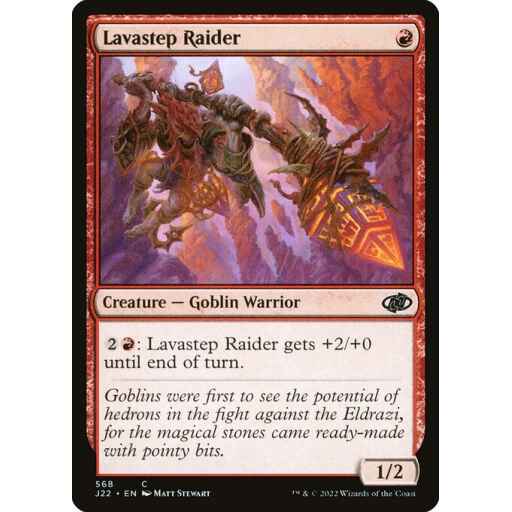 Jumpstart 2022 - 568 - Lavastep Raider - Common - R - Non-foil