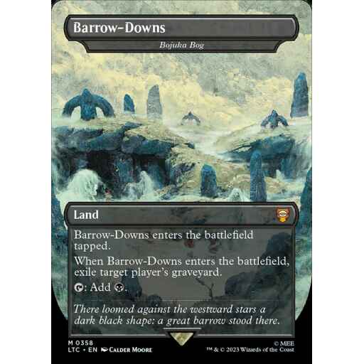 Tales of Middle-earth Commander - 358 - Bojuka Bog - Mythic - C - Foil