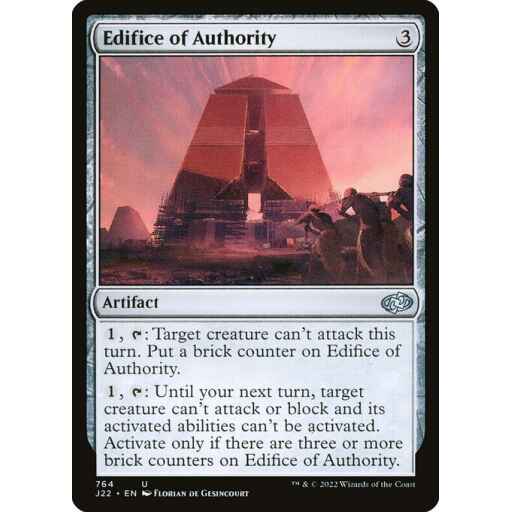 Jumpstart 2022 - 764 - Edifice of Authority - Uncommon - C - Non-foil