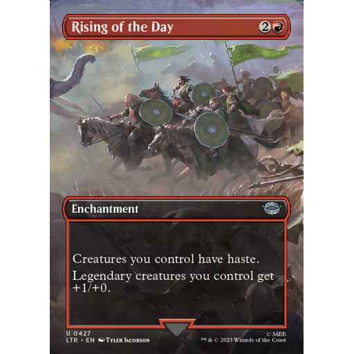 The Lord of the Rings: Tales of Middle-earth - 427 - Rising of the Day - Uncommon - R - Non-foil