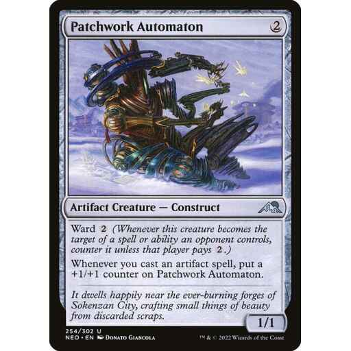Kamigawa: Neon Dynasty - 254 - Patchwork Automaton - Uncommon - C - Non-foil