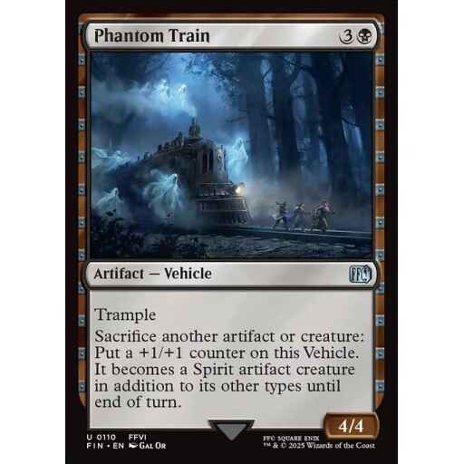 Final Fantasy - 110 - Phantom Train - Uncommon - B - Foil