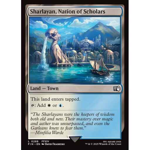 Final Fantasy - 288 - Sharlayan, Nation of Scholars - Common - C - Non-foil