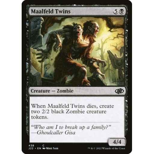 Jumpstart 2022 - 438 - Maalfeld Twins - Common - B - Non-foil