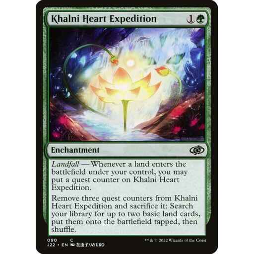 Jumpstart 2022 - 90 - Khalni Heart Expedition - Common - G - Non-foil